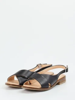 – Slingback-Sandale aus Kalbleder-Werner Hot