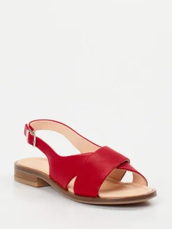 – Slingback-Sandalen aus Kalbleder-Werner Outlet