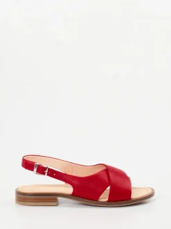 – Slingback-Sandalen aus Kalbleder-Werner Outlet