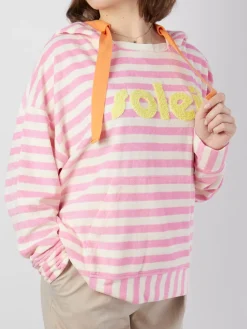 – Kapuzenpullover aus Ftee Hellrosa-Yippie Hippie Online