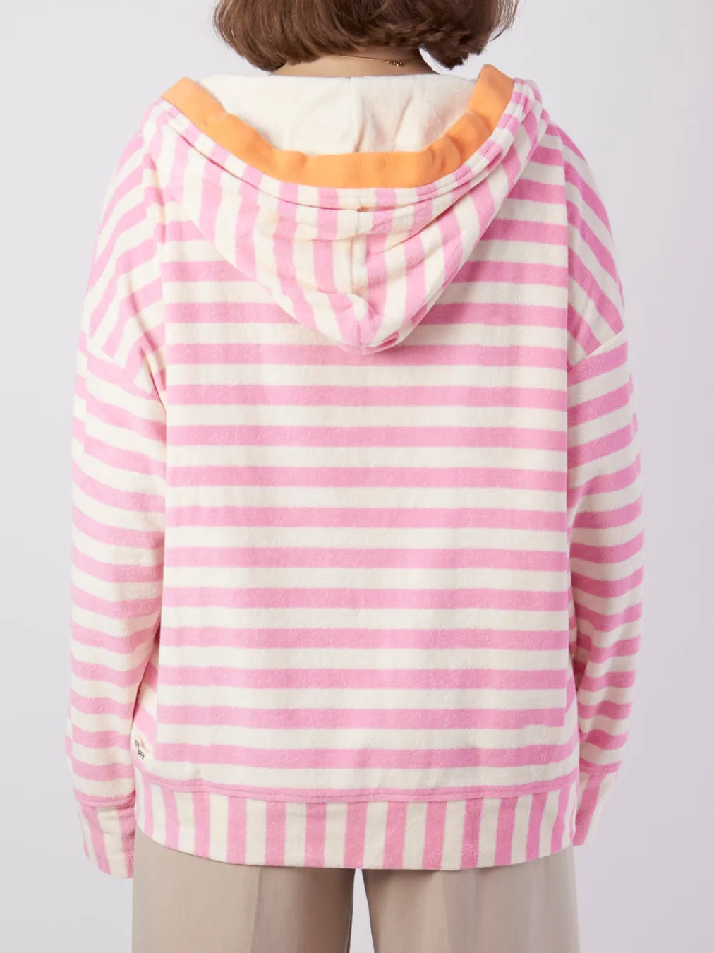 – Kapuzenpullover aus Ftee Hellrosa-Yippie Hippie Online