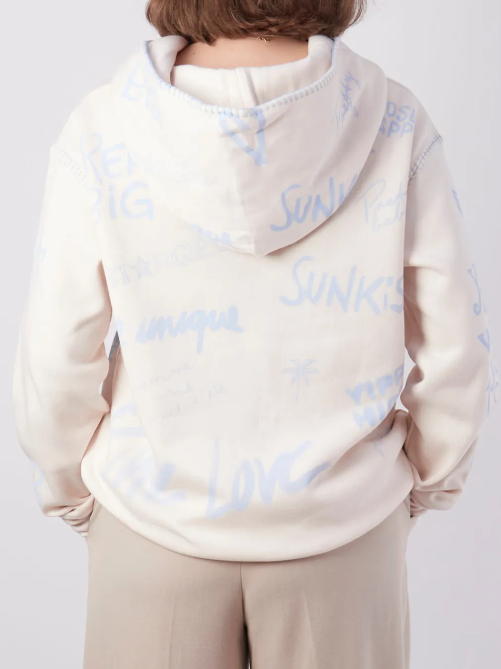 – Kapuzenpullover aus Textil in-Yippie Hippie Sale