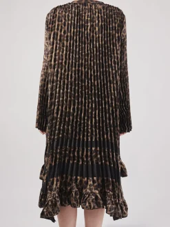 – Plisseekleid aus Textil in-Yippie Hippie Outlet