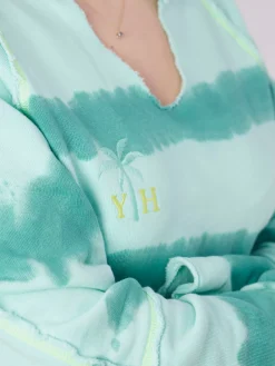 – Sweatshirt aus Baumwolle im Tie-Dye-Look-Yippie Hippie Best